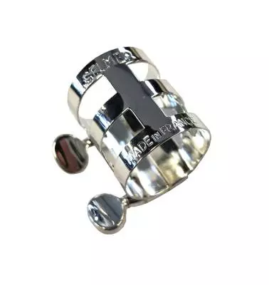Paris Alto Sax Ligature - Silver Plated
