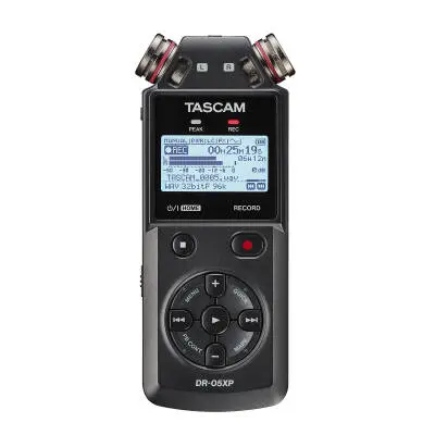 Tascam - DR-05XP 2-Channel 32-Bit Float Portable Handheld Recorder with USB-C Interface