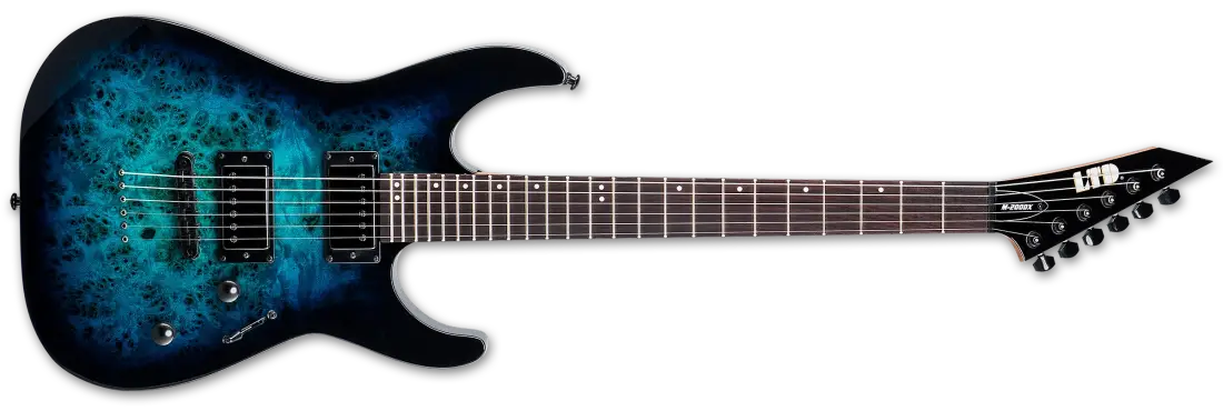 LTD M-200DX Electric Guitar - Blue Burst