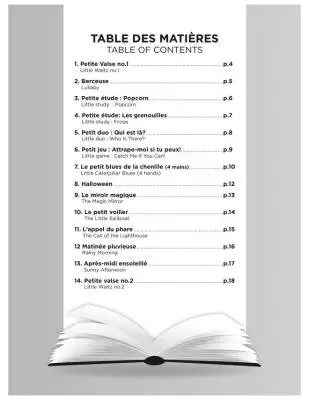 Les Petites Histoires/Little Tales, Volume 1 - Delgado - Piano - Book