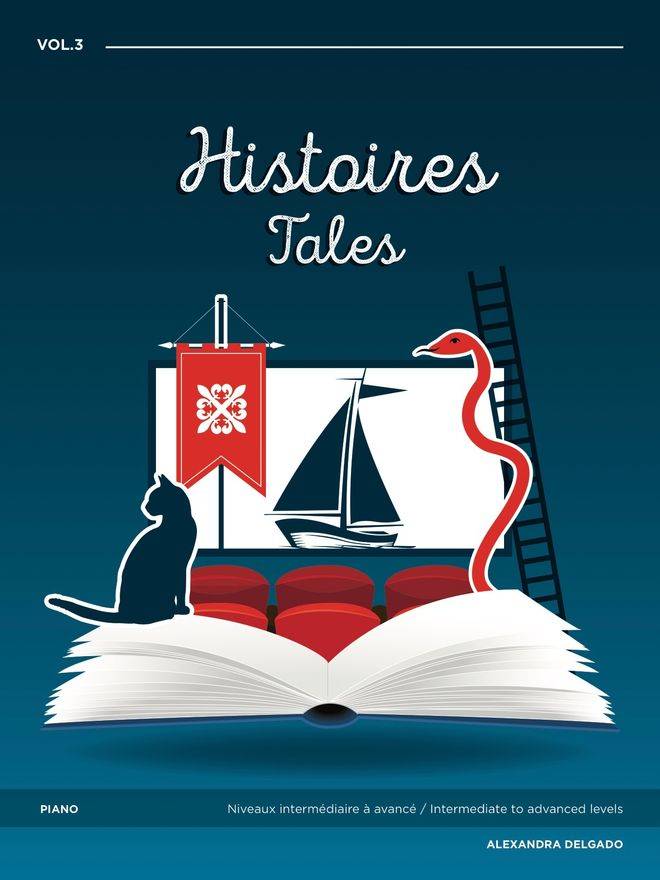 Histoires/Tales, Volume 3 - Delgado - Piano - Book