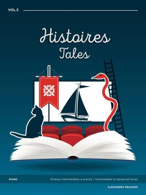 Histoires/Tales, Volume 3 - Delgado - Piano - Book
