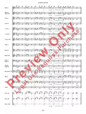 School of Fish - Hoefle - Concert Band - Multi-Level