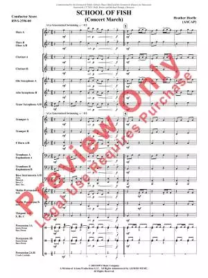 School of Fish - Hoefle - Concert Band - Multi-Level