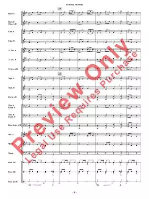 School of Fish - Hoefle - Concert Band - Multi-Level