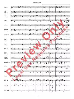 School of Fish - Hoefle - Concert Band - Multi-Level