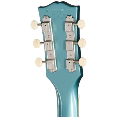 1960 Les Paul Special Double Cut Reissue Electric Guitar with Hardshell Case - Pelham Blue