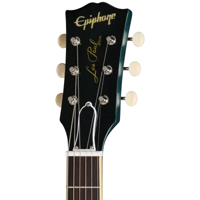 1960 Les Paul Special Double Cut Reissue Electric Guitar with Hardshell Case - Pelham Blue