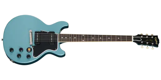 Epiphone - 1960 Les Paul Special Double Cut Reissue Electric Guitar with Hardshell Case - Pelham Blue