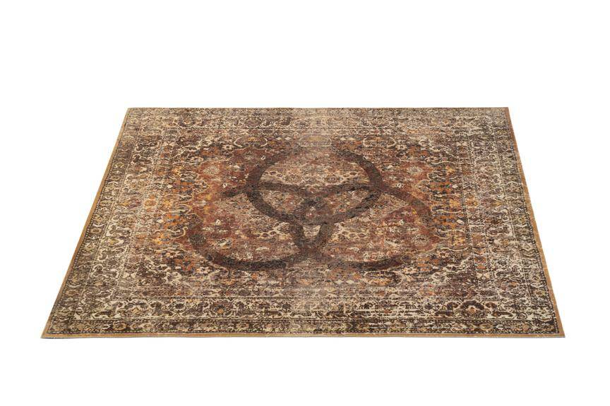Vintage Persian Style Drum Mat - Amber Bonzo