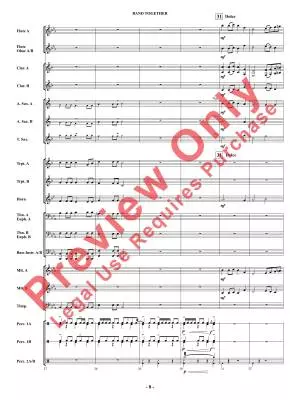 Band Together - Hoefle - Concert Band - Multi-Level