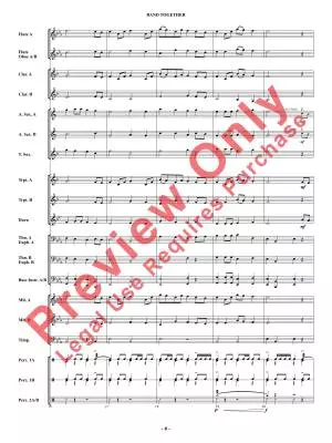 Band Together - Hoefle - Concert Band - Multi-Level