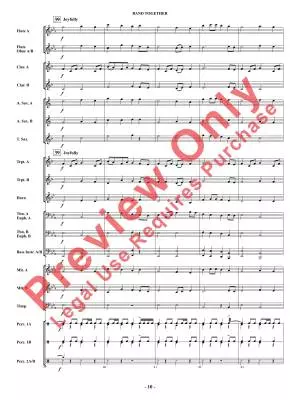 Band Together - Hoefle - Concert Band - Multi-Level