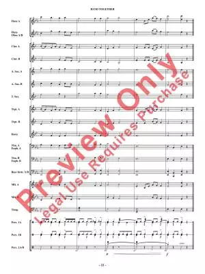 Band Together - Hoefle - Concert Band - Multi-Level