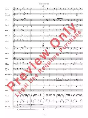 Band Together - Hoefle - Concert Band - Multi-Level