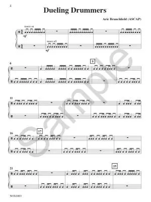 The Developing Drummer - Branchfield - Snare Drum - Book