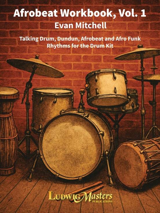 Afrobeat Workbook, Vol. 1 - Mitchell - Drum Set - Book - Gr. 4
