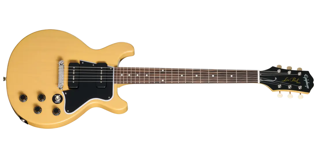 Les Paul Special Double Cut Electric Guitar - TV Yellow