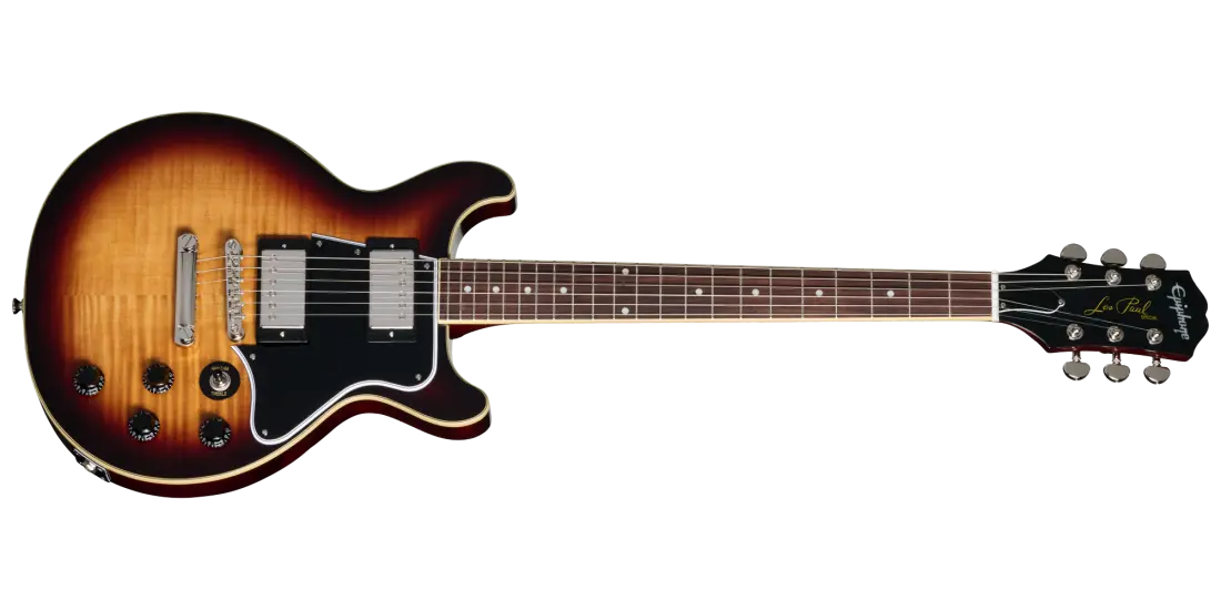 Les Paul Special Double Cut Figured Electric Guitar - Bourbon Burst