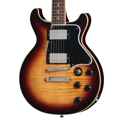 Les Paul Special Double Cut Figured Electric Guitar - Bourbon Burst