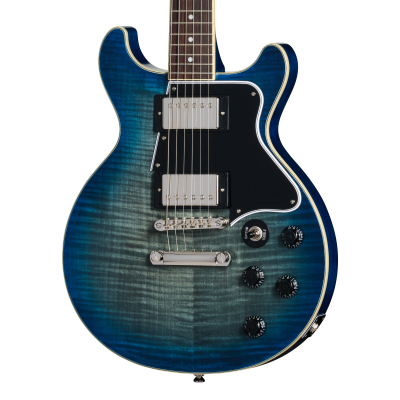 Epiphone Les Paul Special DC ブルーオーシャン Epiphone Les Paul Special Double Cut Figured Electric Guitar