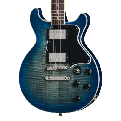 Les Paul Special Double Cut Figured Electric Guitar - Ocean Water