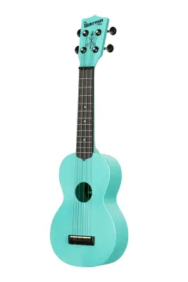 Glow-in-the-Dark Soprano Recycled Waterman Ukulele - Aqua Mist