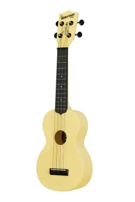 Glow-in-the-Dark Soprano Recycled Waterman Ukulele - Starlight Yellow
