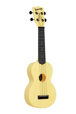 Glow-in-the-Dark Soprano Recycled Waterman Ukulele - Starlight Yellow