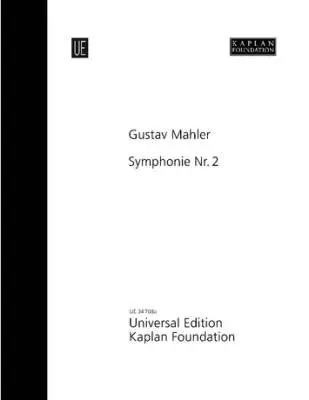 Universal Edition - Symphony No.2 In C Minor - Mahler/Stark-Voit/Kaplan - Full Score (Large Print)