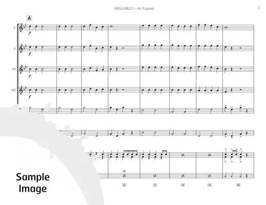 Jingle Bells - Pierpont/Esquivel - Percussion Ensemble