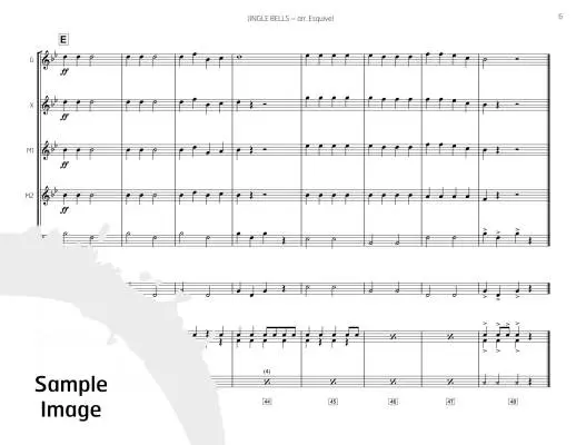 Jingle Bells - Pierpont/Esquivel - Percussion Ensemble