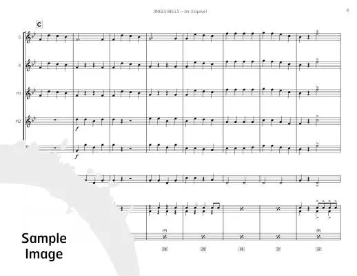 Jingle Bells - Pierpont/Esquivel - Percussion Ensemble