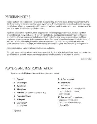 Again - Herndon - Percussion Ensemble