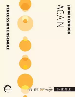 Tapspace Publications - Again - Herndon - Percussion Ensemble