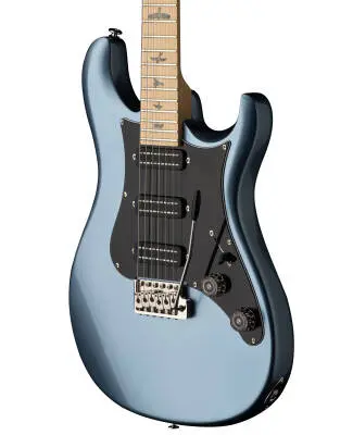 SE NF3 Maple Electric Guitar with Gig Bag - Ice Blue Metallic