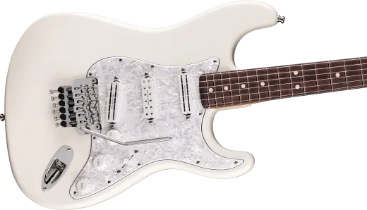 Limited Edition Masterbuilt Dave Murray Stratocaster NOS, 3A Rosewood Fingerboard - Olympic White