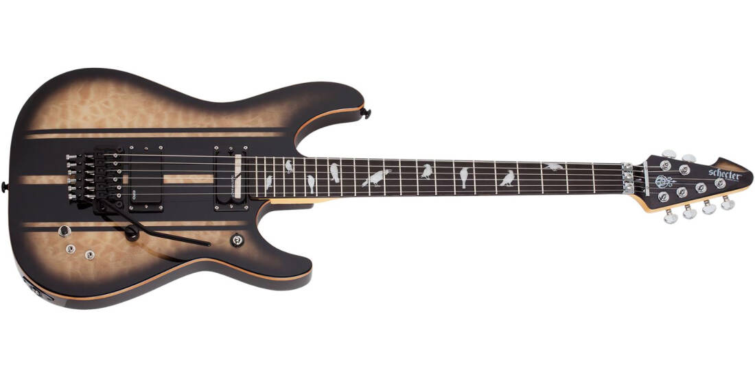 DJ Ashba Electric Guitar - Natural Black Burst