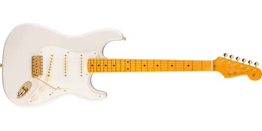Fender - Limited Edition American Vintage II 1957 Stratocaster, Flame Maple Fingerboard - White Blonde