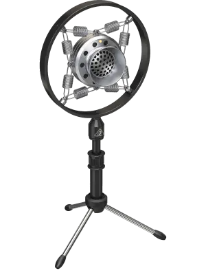 Microphone USB BV635 de style r�tro (suspension � ressorts)