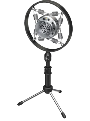 Microphone USB BV635 de style r�tro (suspension � ressorts)