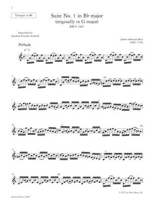 Selected Movements from Cello Suites - Bach/Freeman-Attwood - Trumpet - Book