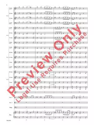 Shepherd\'s Hey - Roszell - Concert Band/String Orchestra (Flex-Band) - Gr. 1