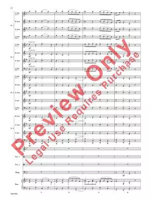 Shepherd\'s Hey - Roszell - Concert Band/String Orchestra (Flex-Band) - Gr. 1