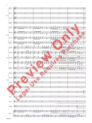 Shepherd\'s Hey - Roszell - Concert Band/String Orchestra (Flex-Band) - Gr. 1