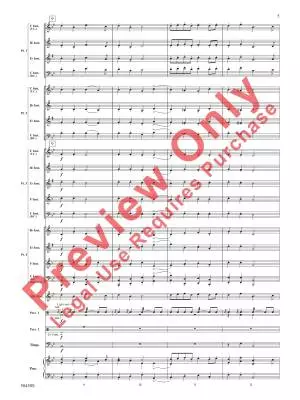 Shepherd\'s Hey - Roszell - Concert Band/String Orchestra (Flex-Band) - Gr. 1