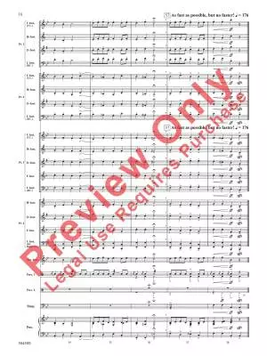 Shepherd\'s Hey - Roszell - Concert Band/String Orchestra (Flex-Band) - Gr. 1