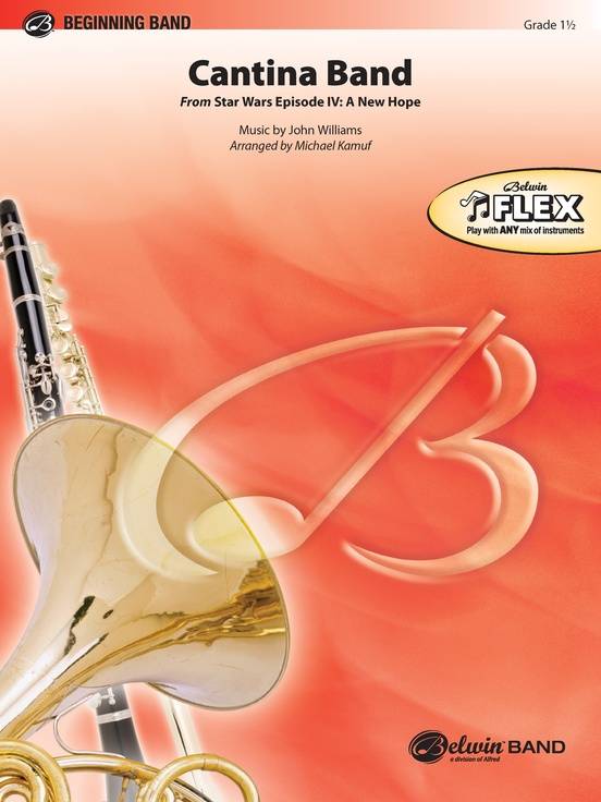 Cantina Band - Williams/Kamuf - Concert Band/String Ensemble (Flex-Band) - Gr. 1.5