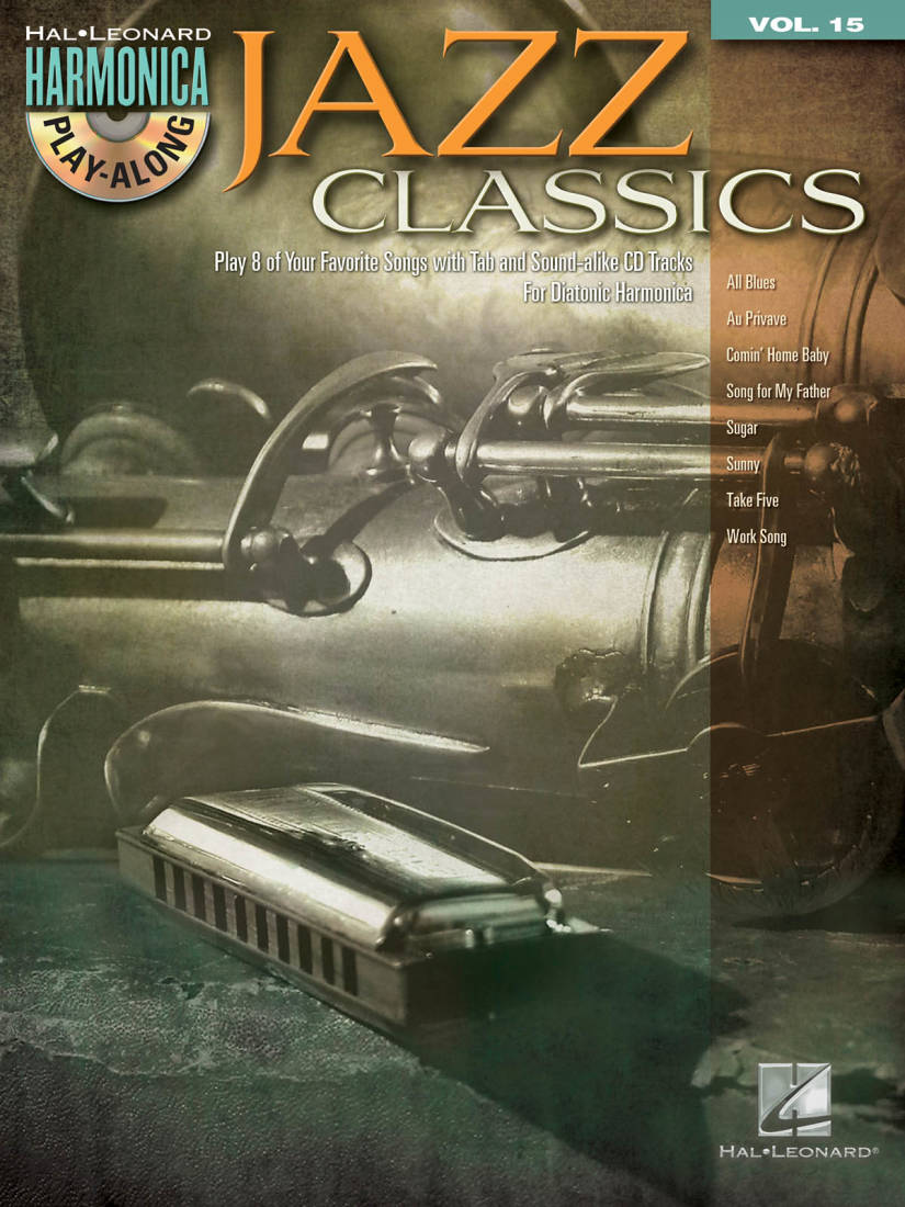 Jazz Classics: Harmonica Play-Along Vol.15 - Book/CD