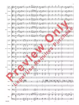 Call to the Heroes - Bernotas - Concert Band/String Ensemble(Flex-Band) - Gr. 1.5